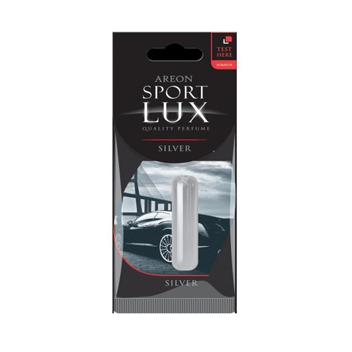 خوشبو کننده ماشین آرئون مدل لوکس مایع سیلور Areon Lux Liquid Silver Car Air Freshener